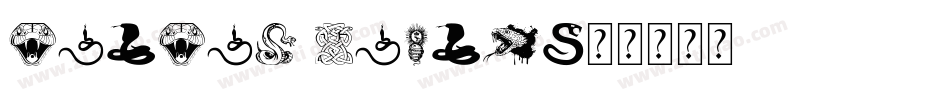 INKING SNAKE字体转换